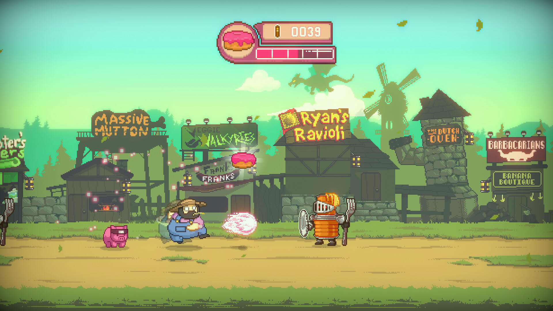 Screenshot for Ninja Chowdown: Glaze of Glory