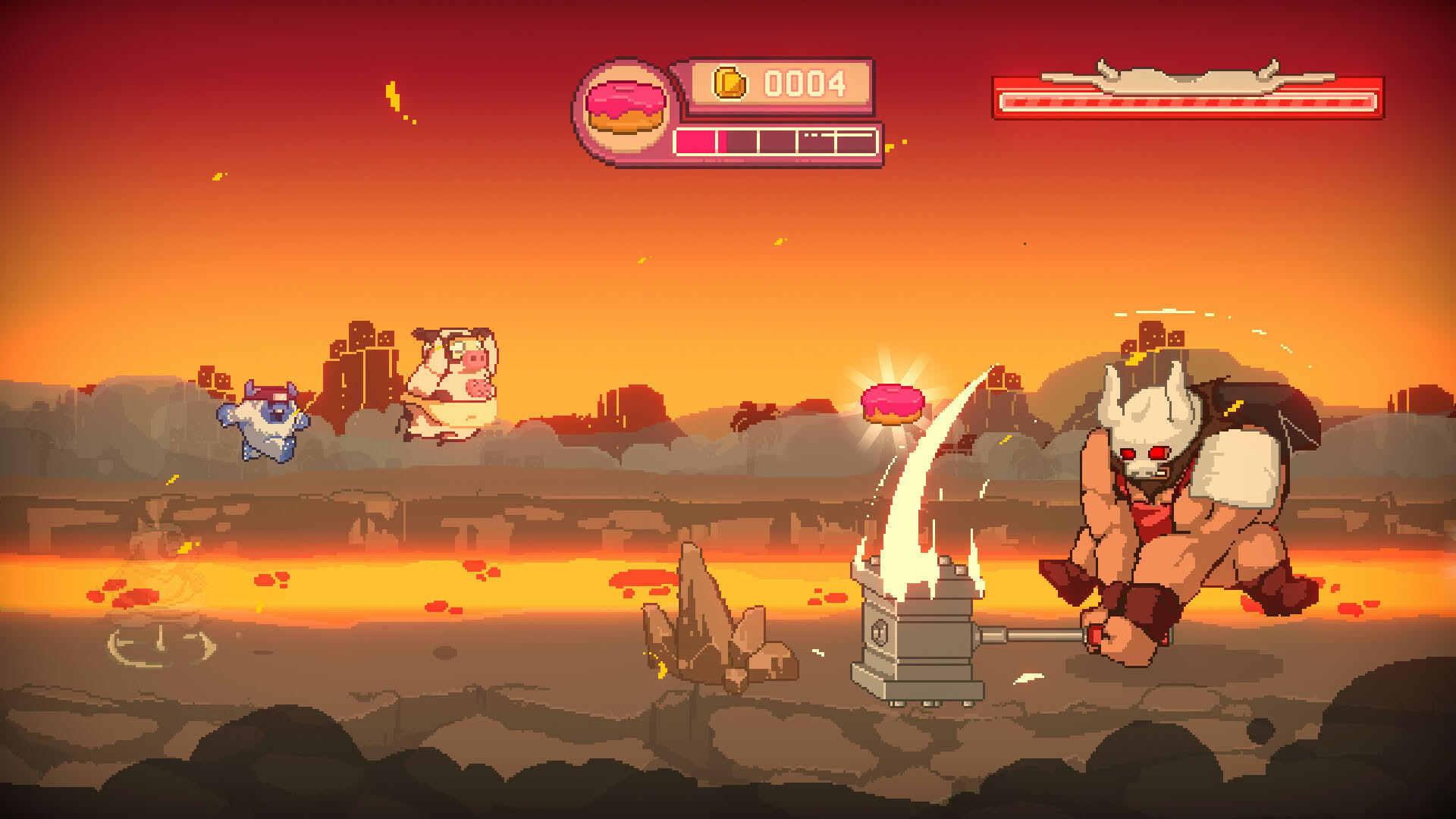 Screenshot for Ninja Chowdown: Glaze of Glory