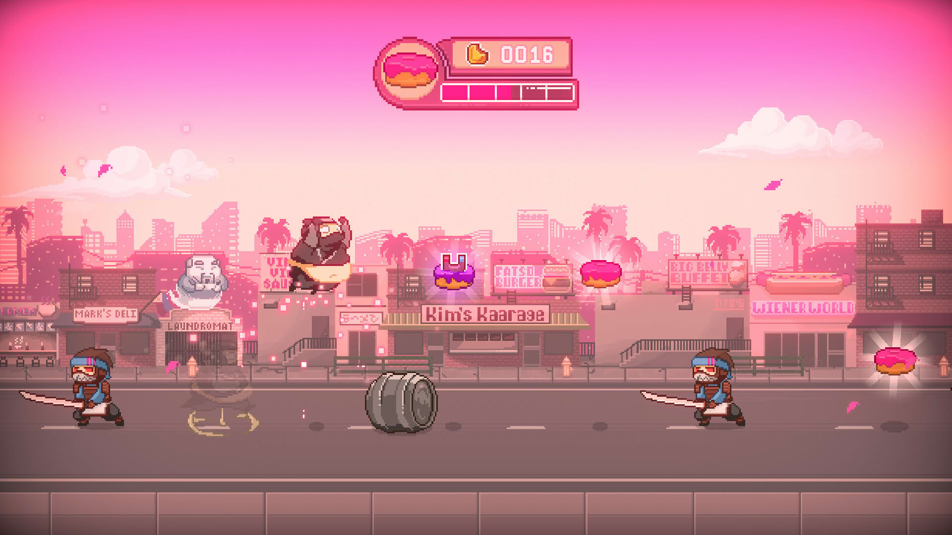 Screenshot for Ninja Chowdown: Glaze of Glory