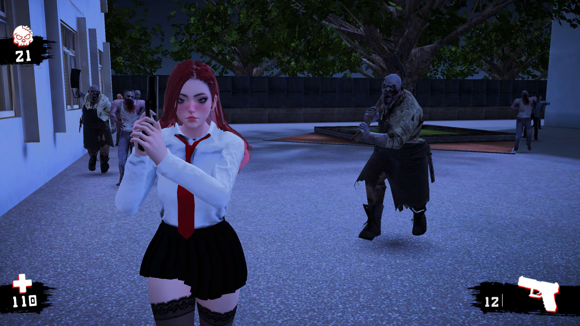Screenshot for Anime Girls: Highschool of Dead