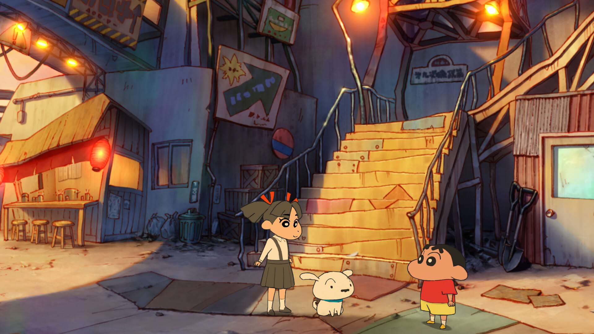 Screenshot for Shin-chan: Shiro and the Coal Town