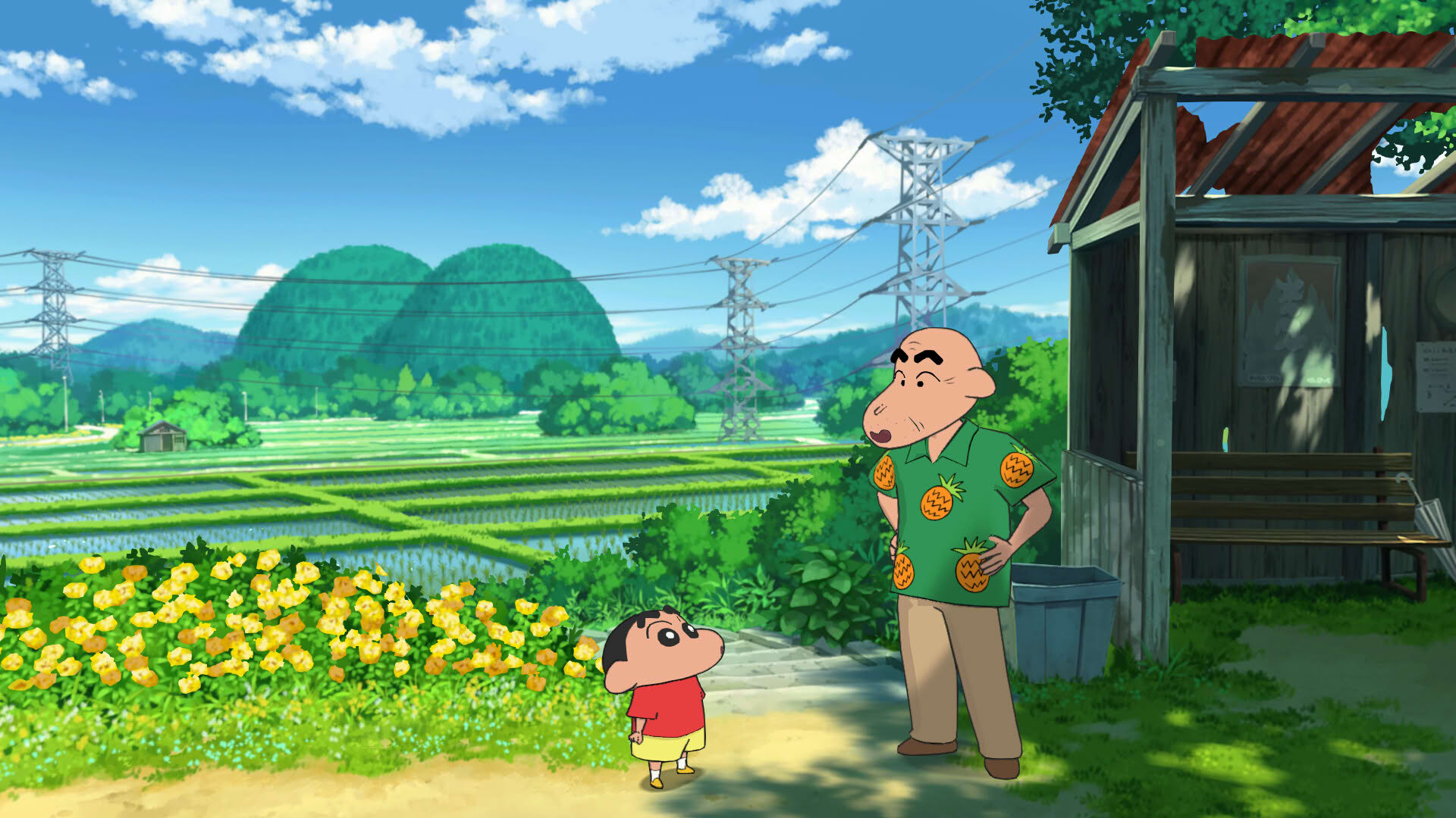 Screenshot for Shin-chan: Shiro and the Coal Town