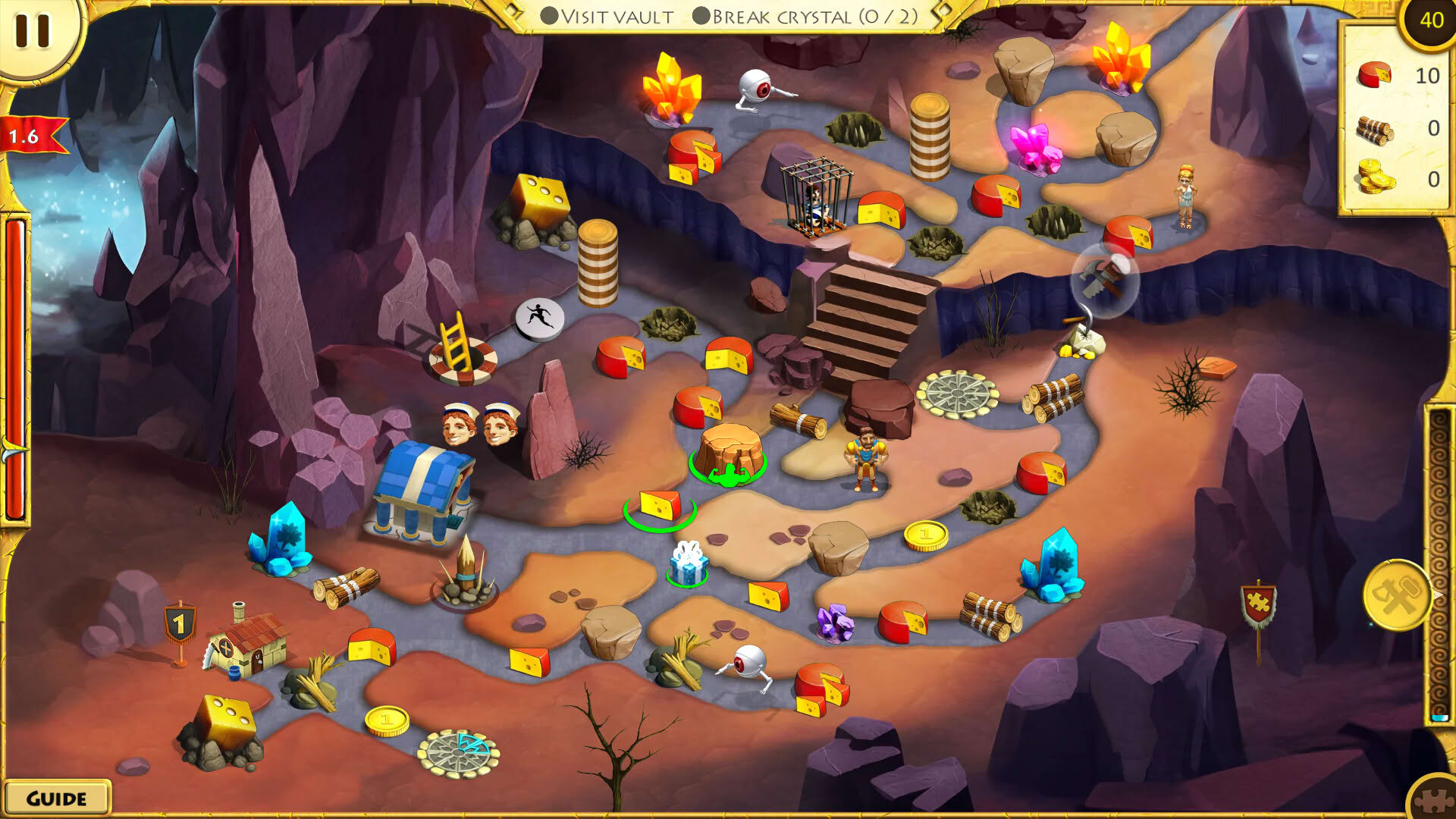 Screenshot for 12 Labours of Hercules XVI: Olympic Bugs