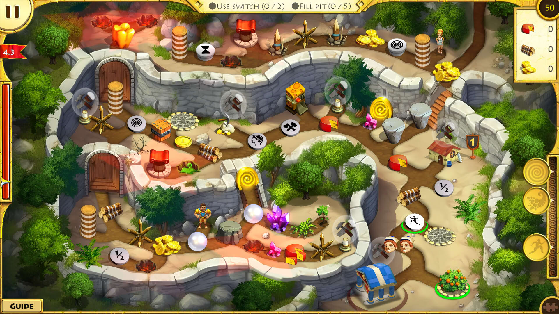 Screenshot for 12 Labours of Hercules XVI: Olympic Bugs