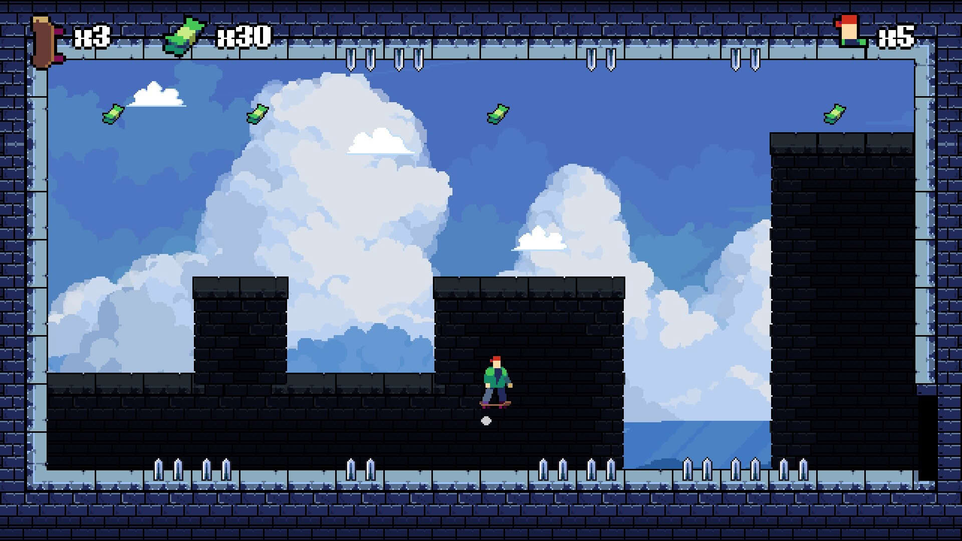 Screenshot for Skateboard Gravity