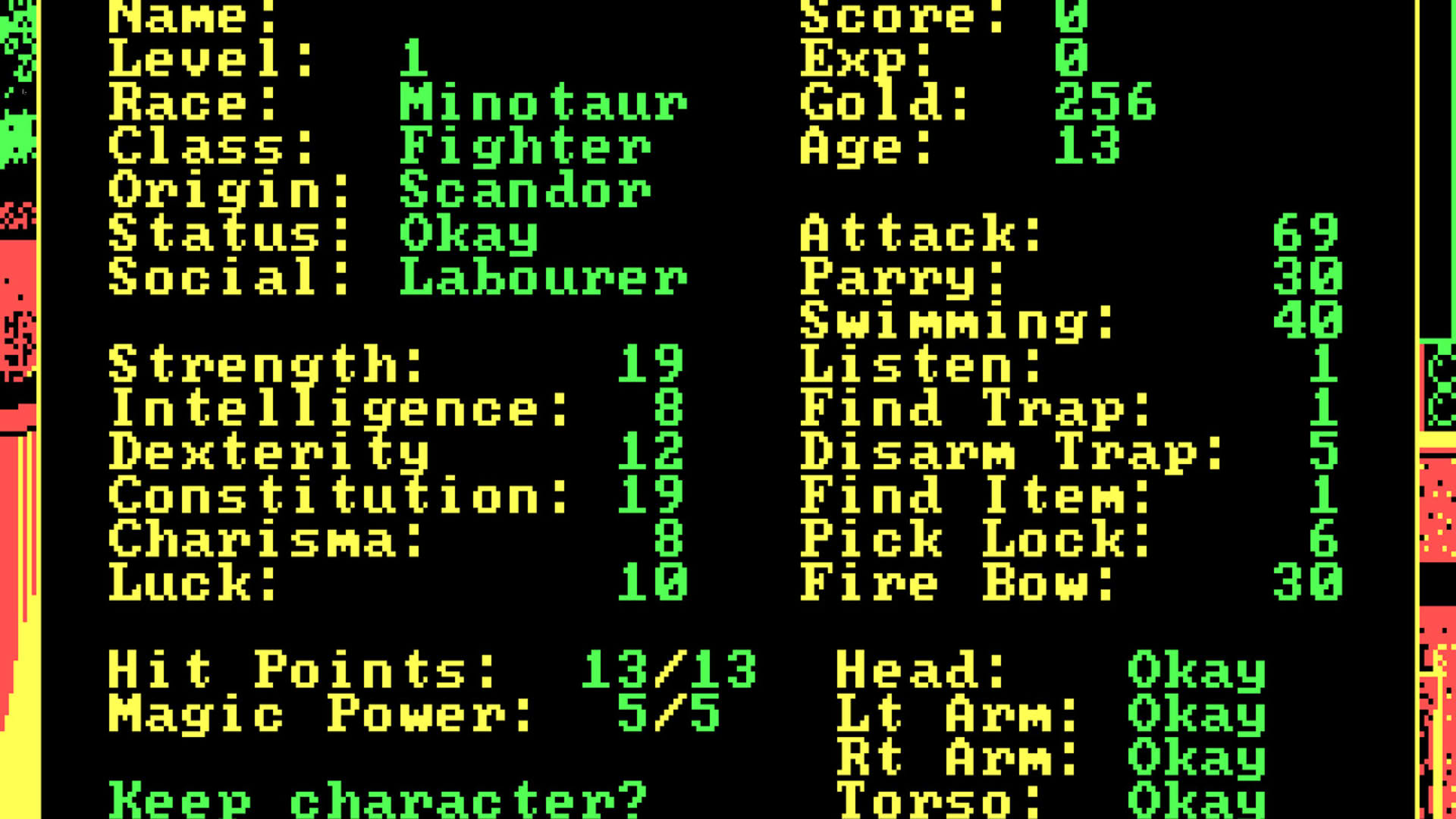 Screenshot for Phantasie
