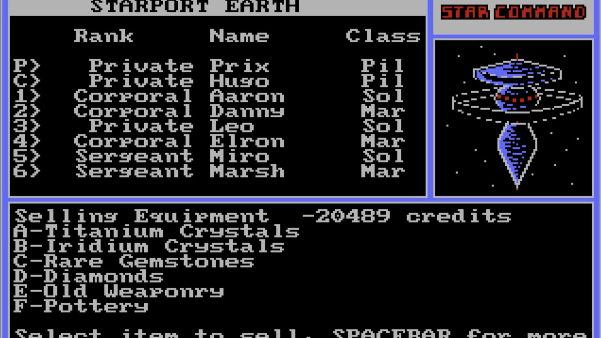 Screenshot for Star Command