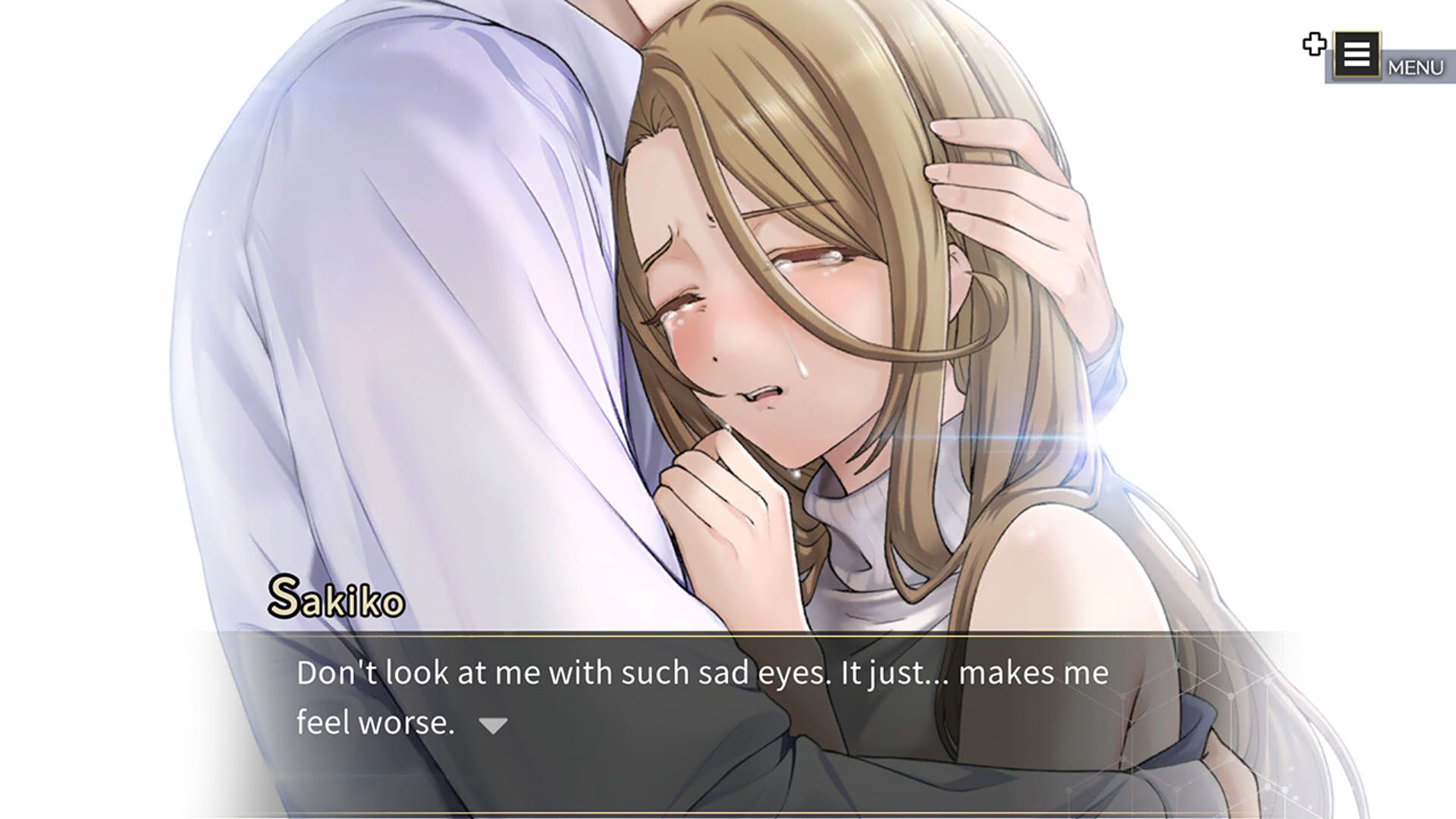 Screenshot for Angel Whisper: The Suspense Visual Novel Left Behind by a Game Creator.