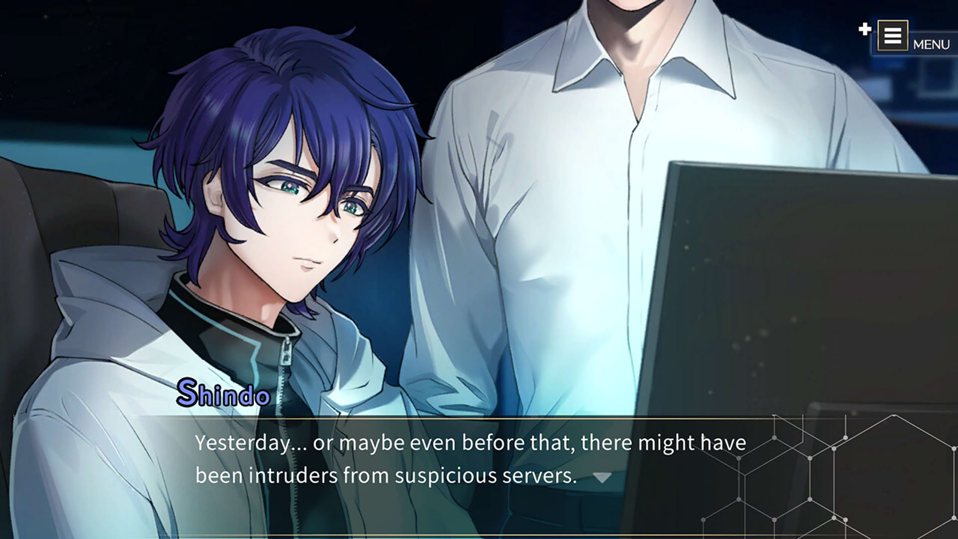 Screenshot for Angel Whisper: The Suspense Visual Novel Left Behind by a Game Creator.