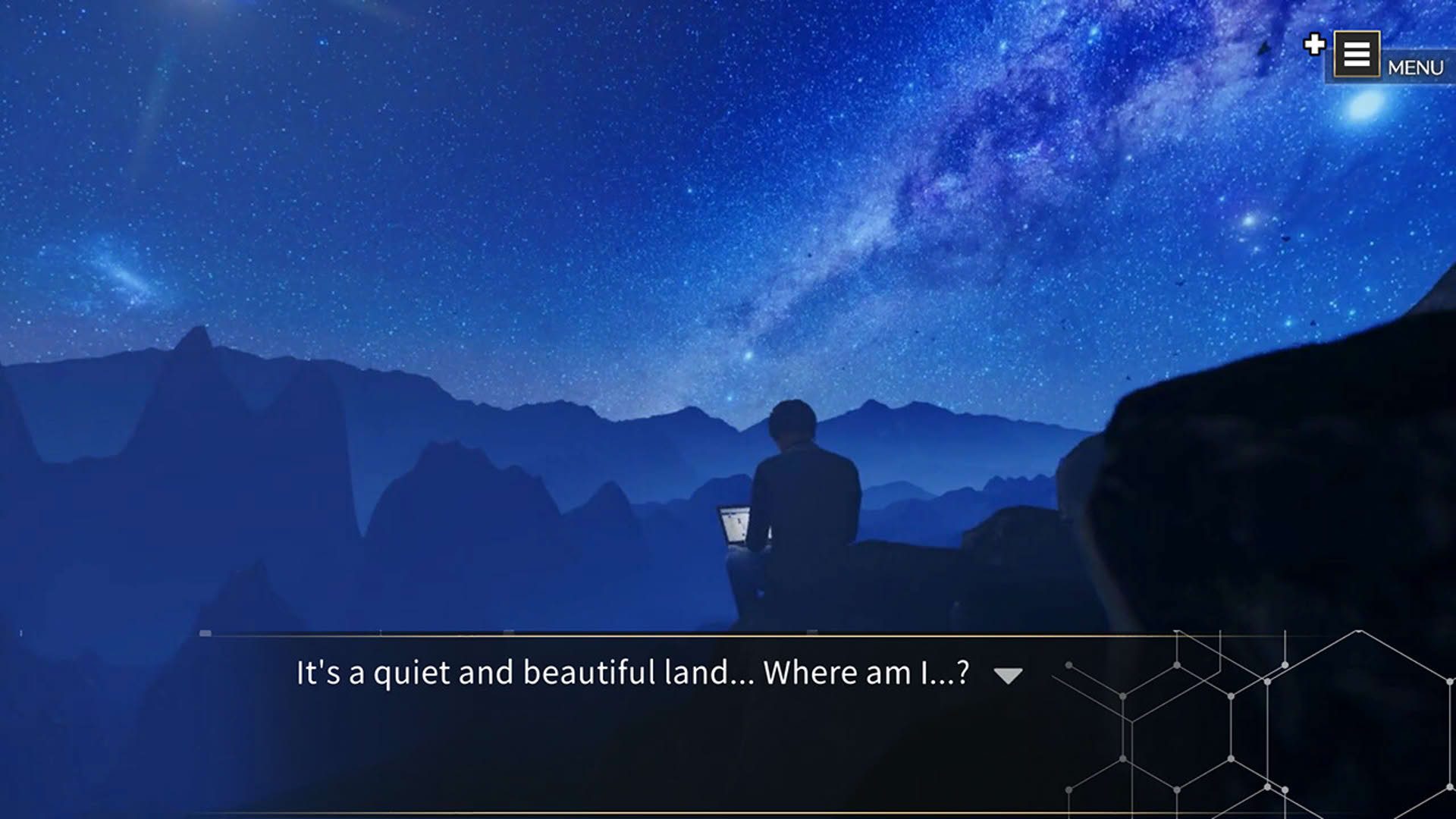 Screenshot for Angel Whisper: The Suspense Visual Novel Left Behind by a Game Creator.