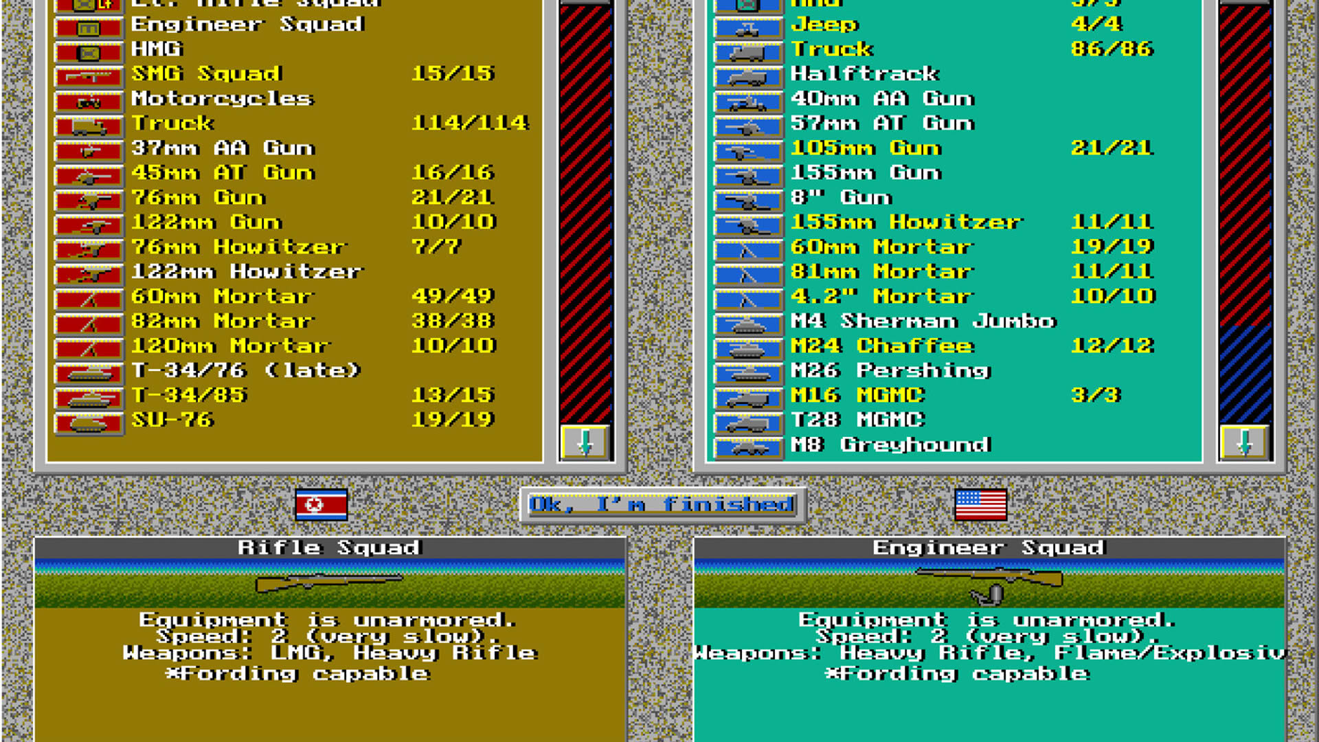 Screenshot for Wargame Construction Set II: Tanks!