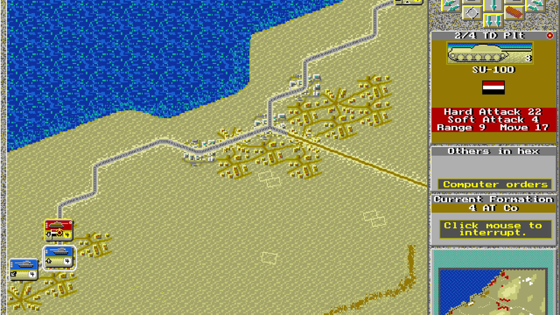 Screenshot for Wargame Construction Set II: Tanks!