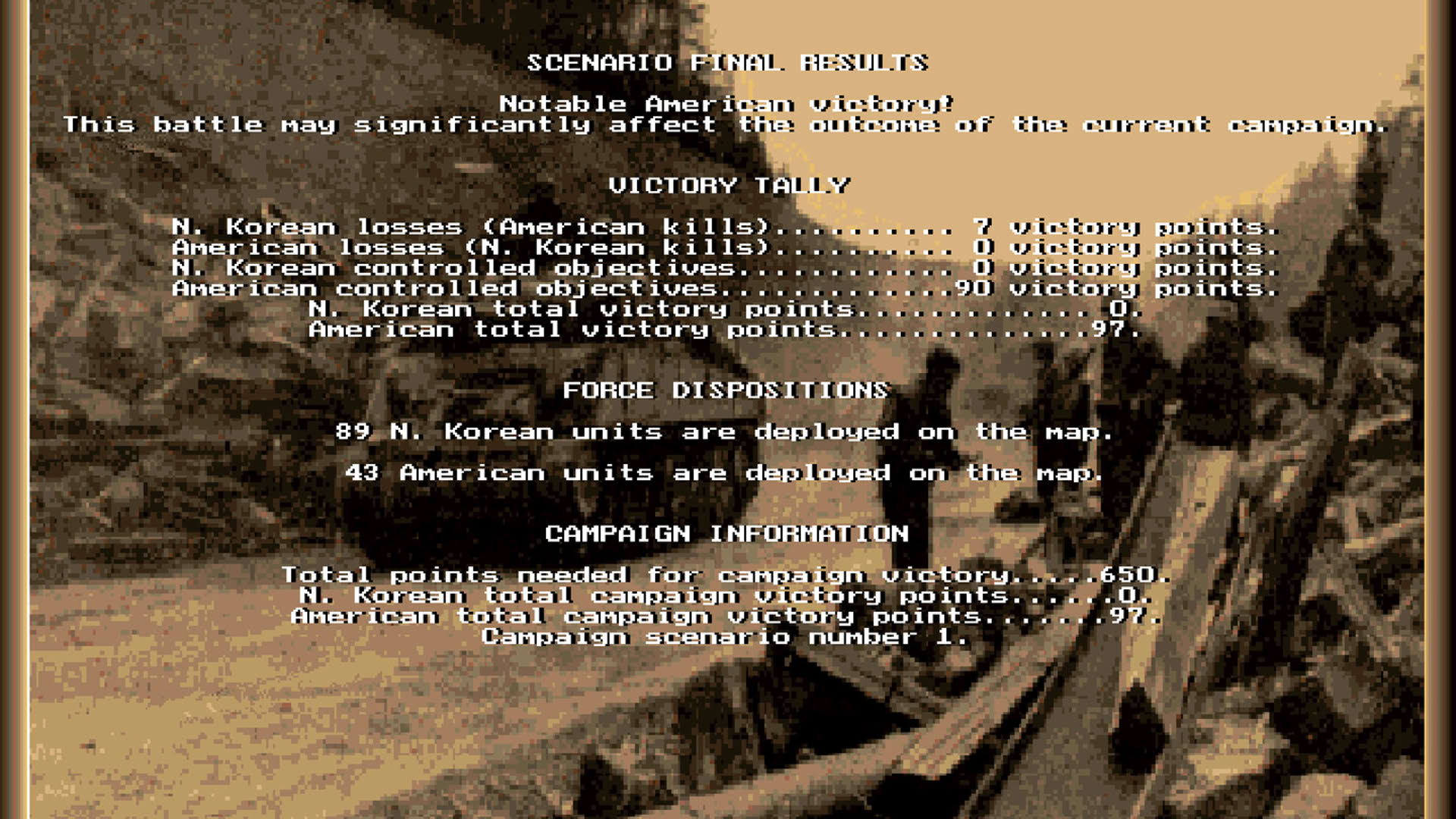Screenshot for Wargame Construction Set II: Tanks!