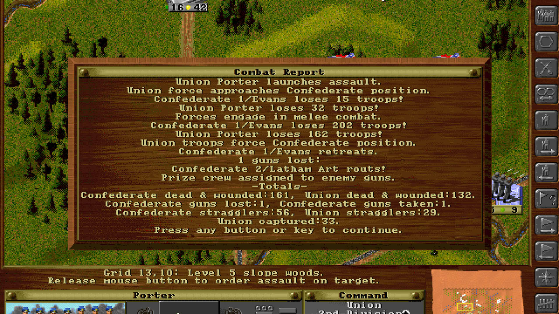 Screenshot for Wargame Construction Set III: Age of Rifles 1846-1905