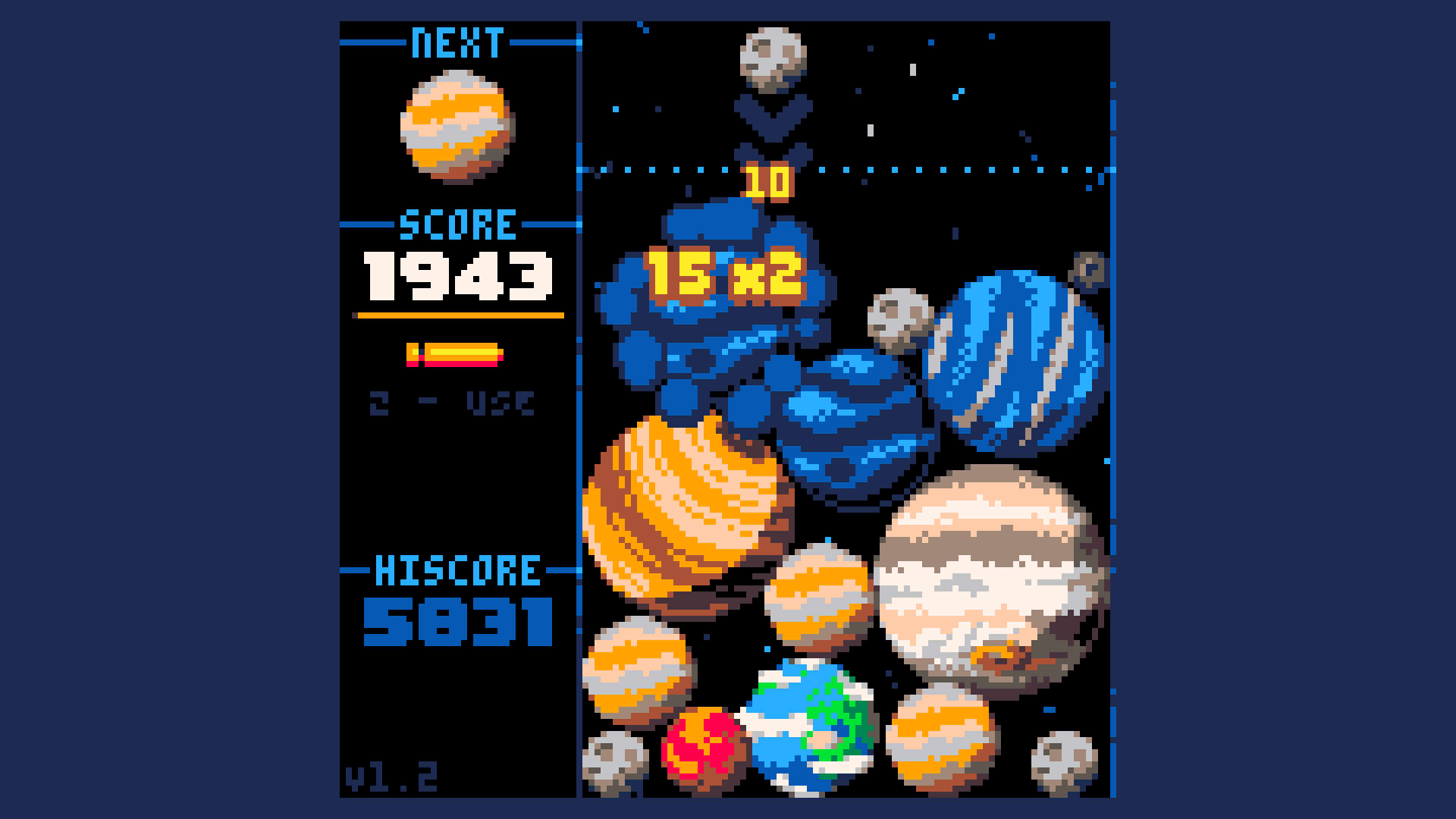 Screenshot for Cosmic Collapse