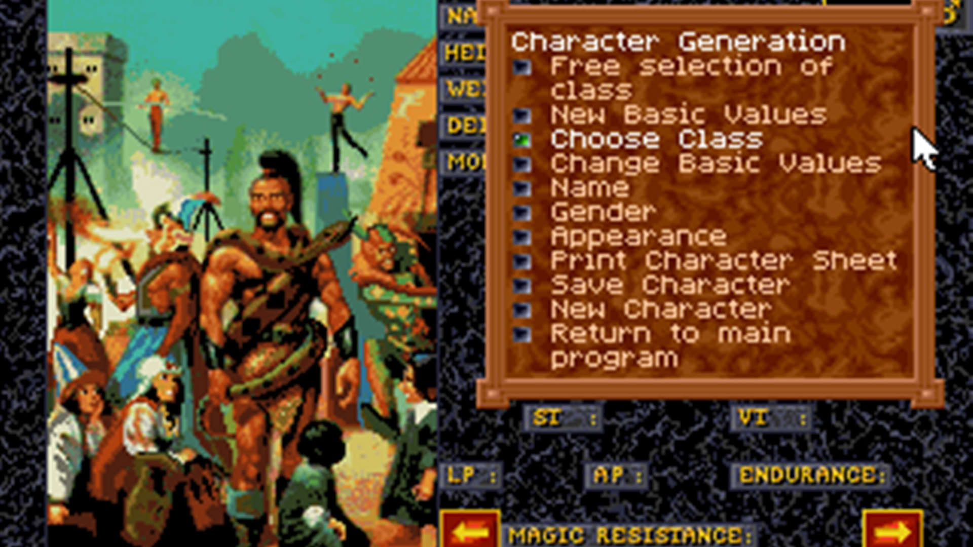 Screenshot for Realms of Arkania 2 - Star Trail Classic