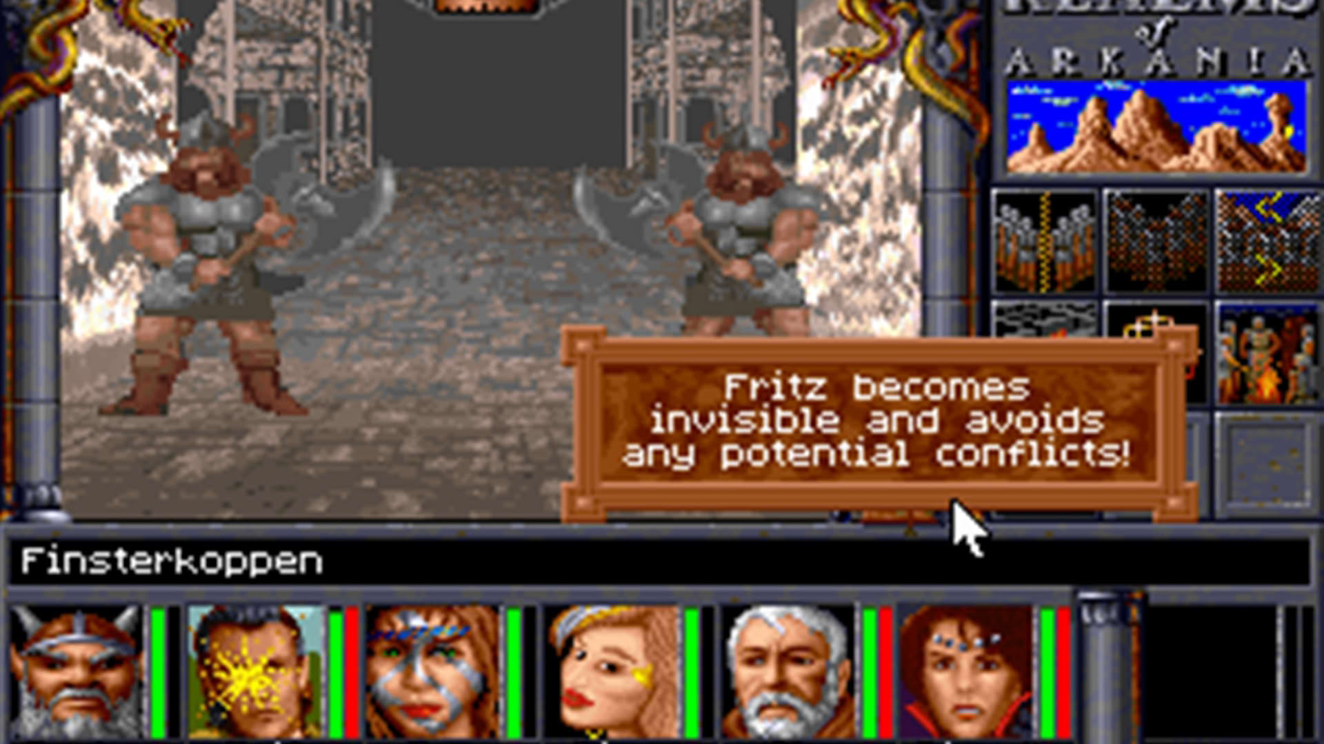 Screenshot for Realms of Arkania 2 - Star Trail Classic