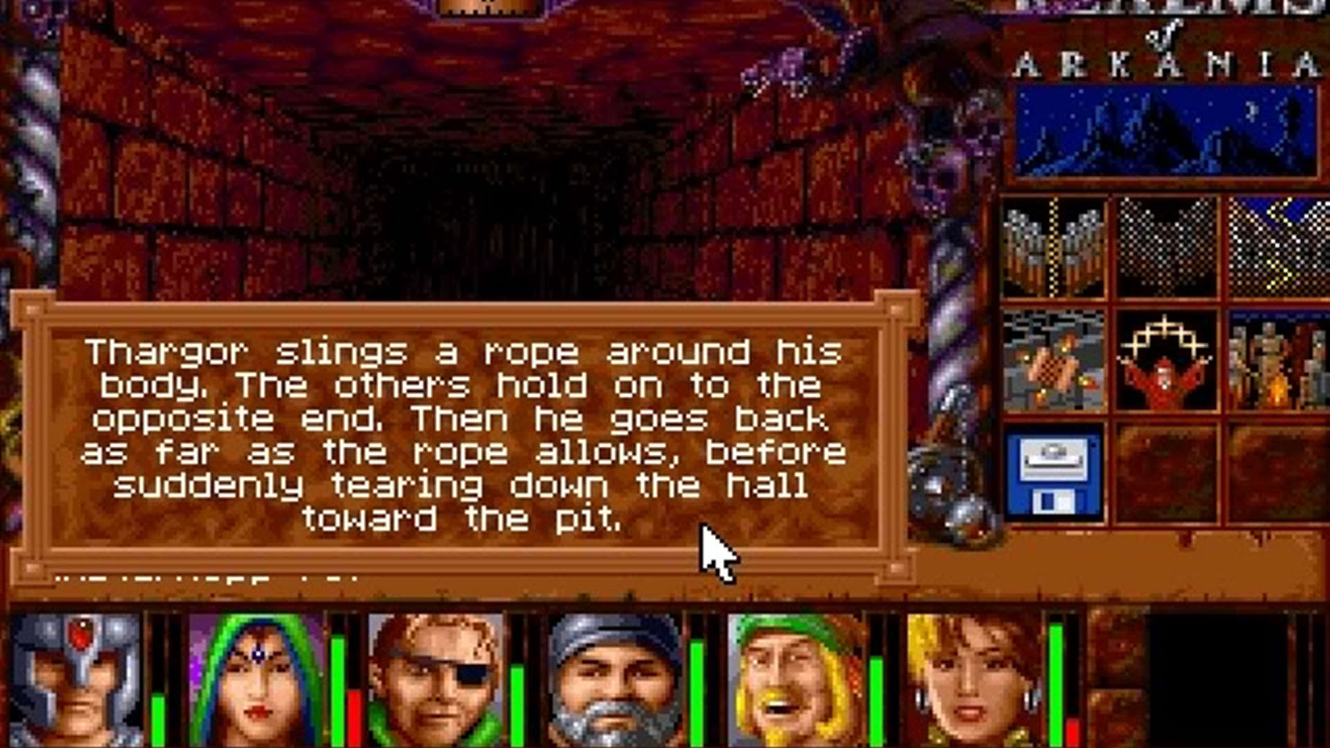 Screenshot for Realms of Arkania III: Shadows over Riva