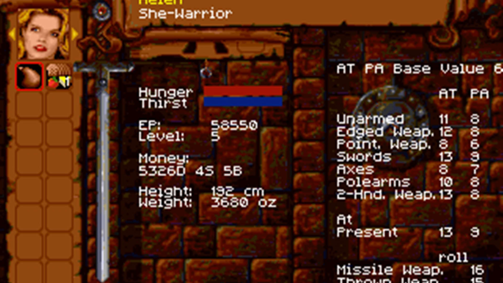 Screenshot for Realms of Arkania III: Shadows over Riva