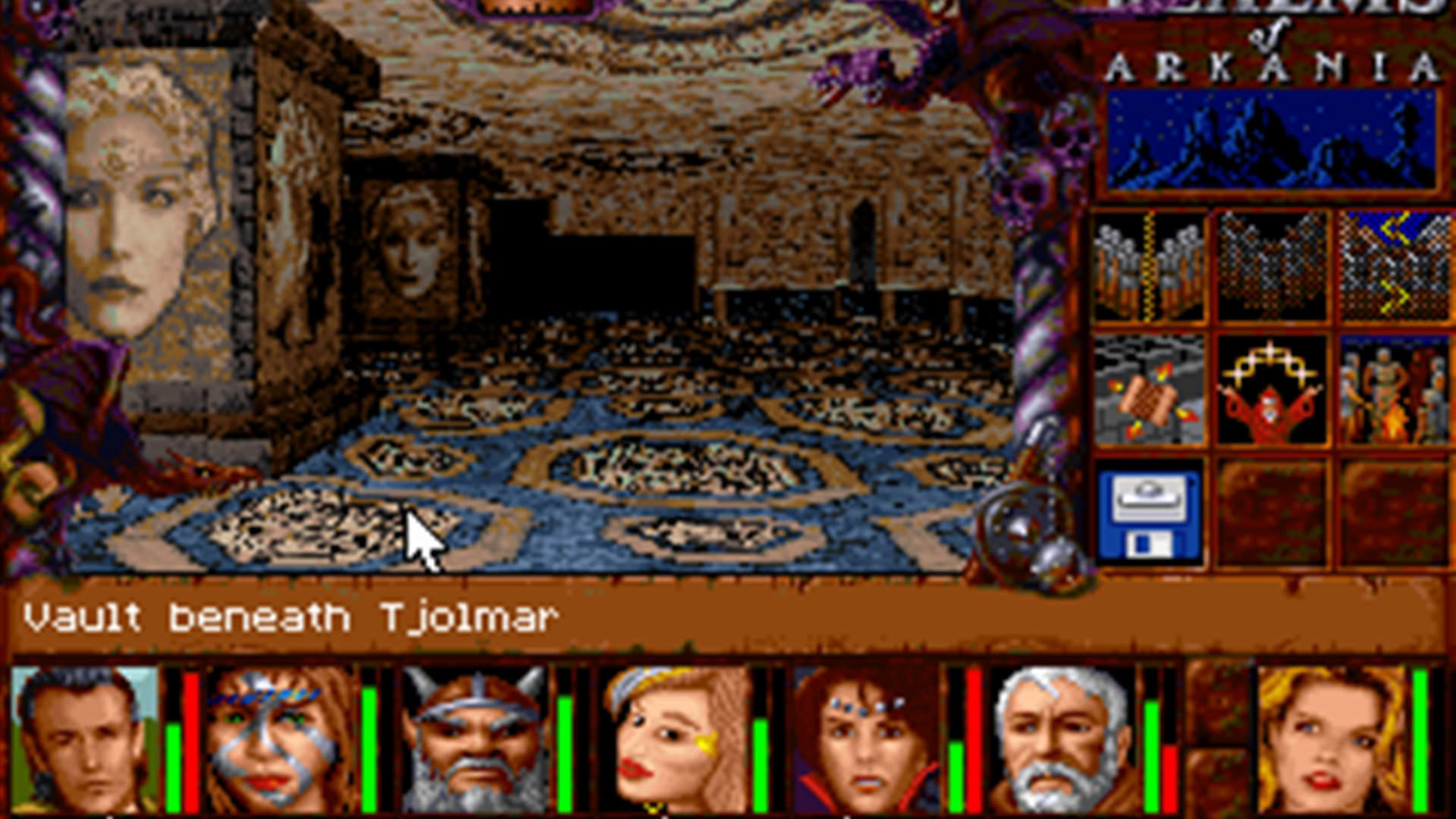 Screenshot for Realms of Arkania III: Shadows over Riva