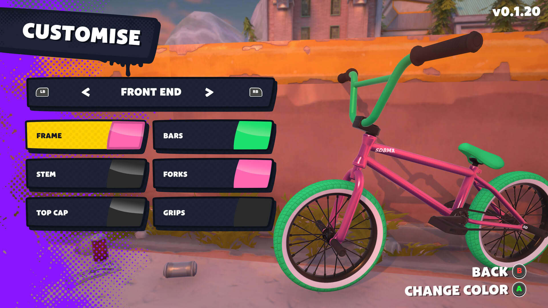 Screenshot for Streetdog BMX
