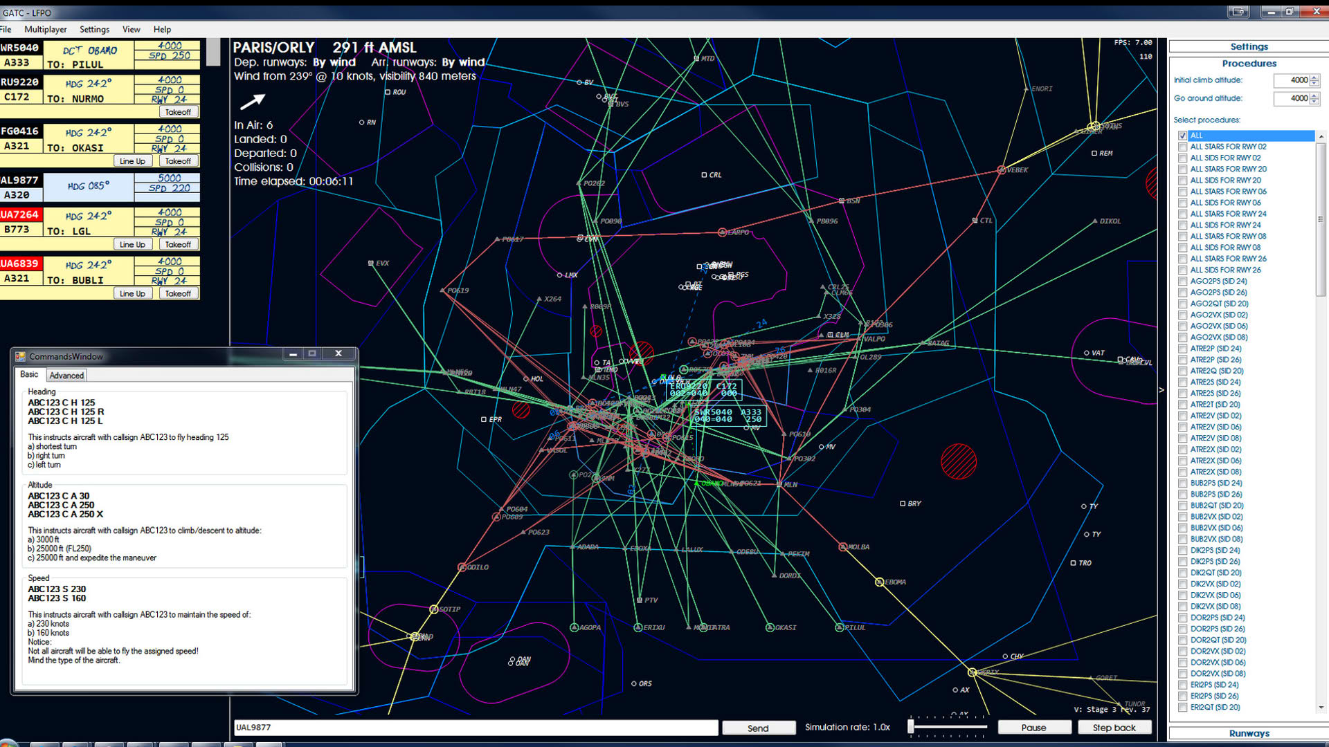 Screenshot for Global ATC Simulator