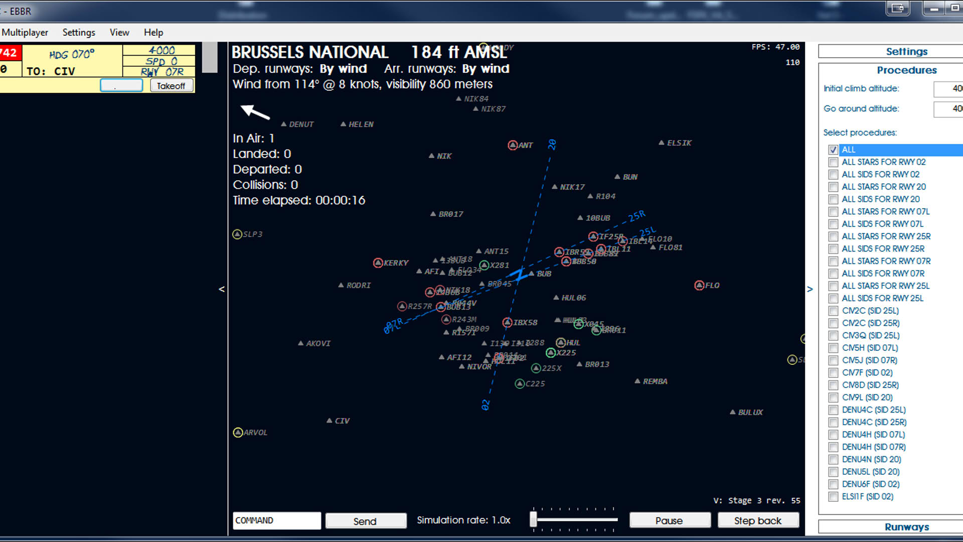 Screenshot for Global ATC Simulator
