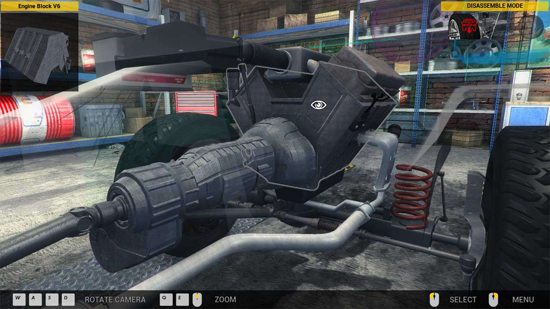 Screenshot for Car Mechanic Simulator 2014