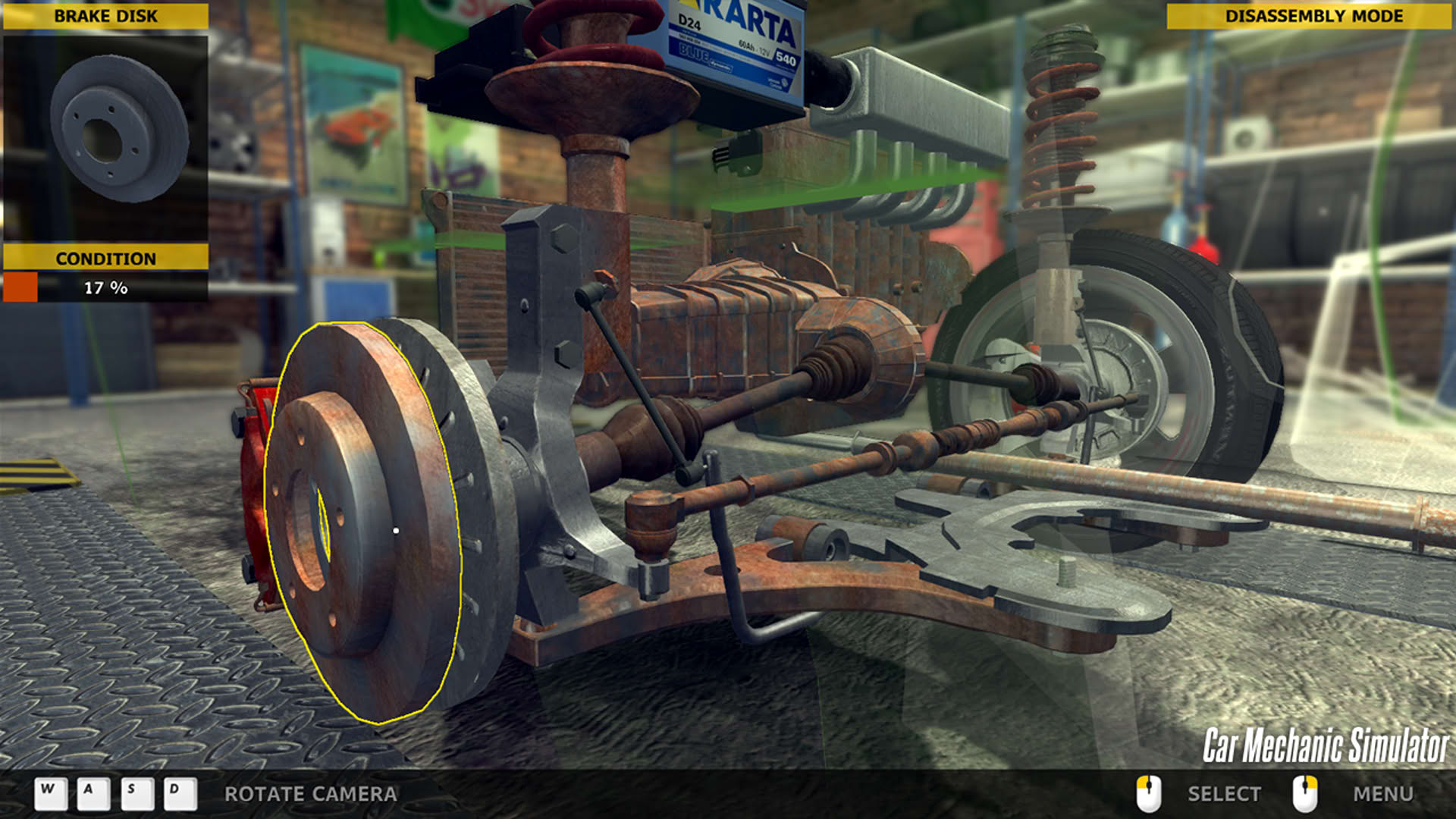 Screenshot for Car Mechanic Simulator 2014