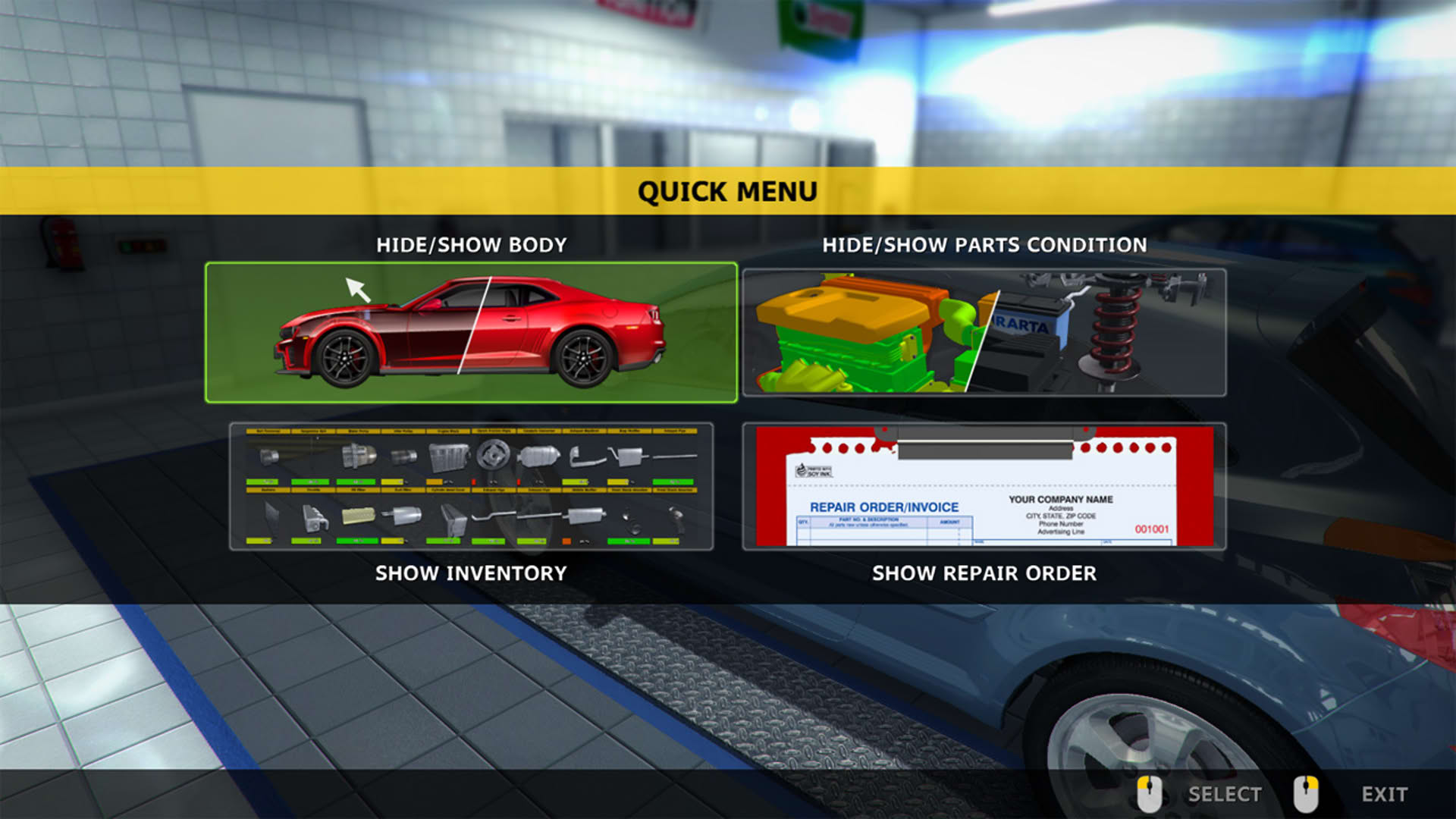 Screenshot for Car Mechanic Simulator 2014