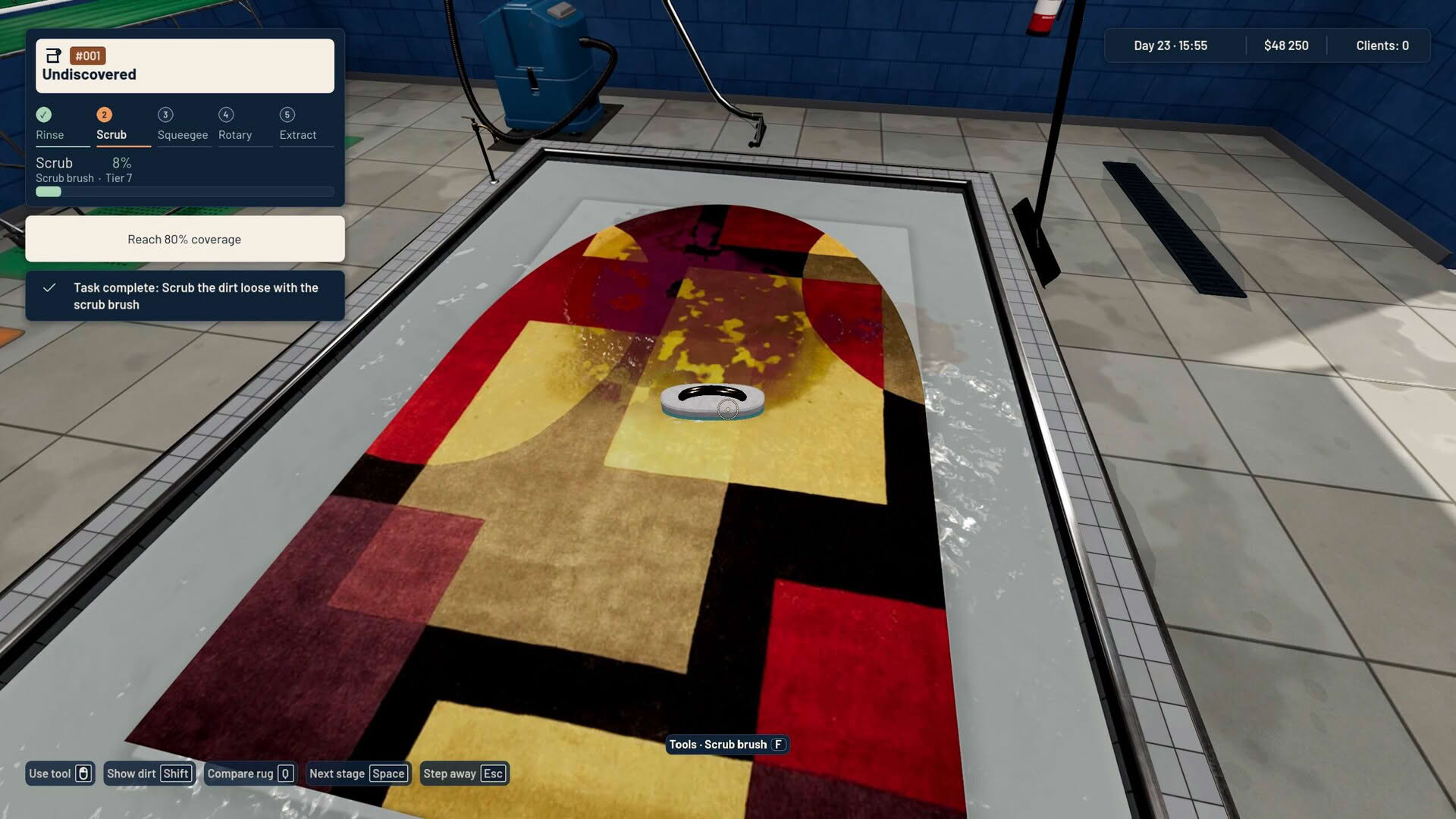 Screenshot for Rug Cleaning Simulator