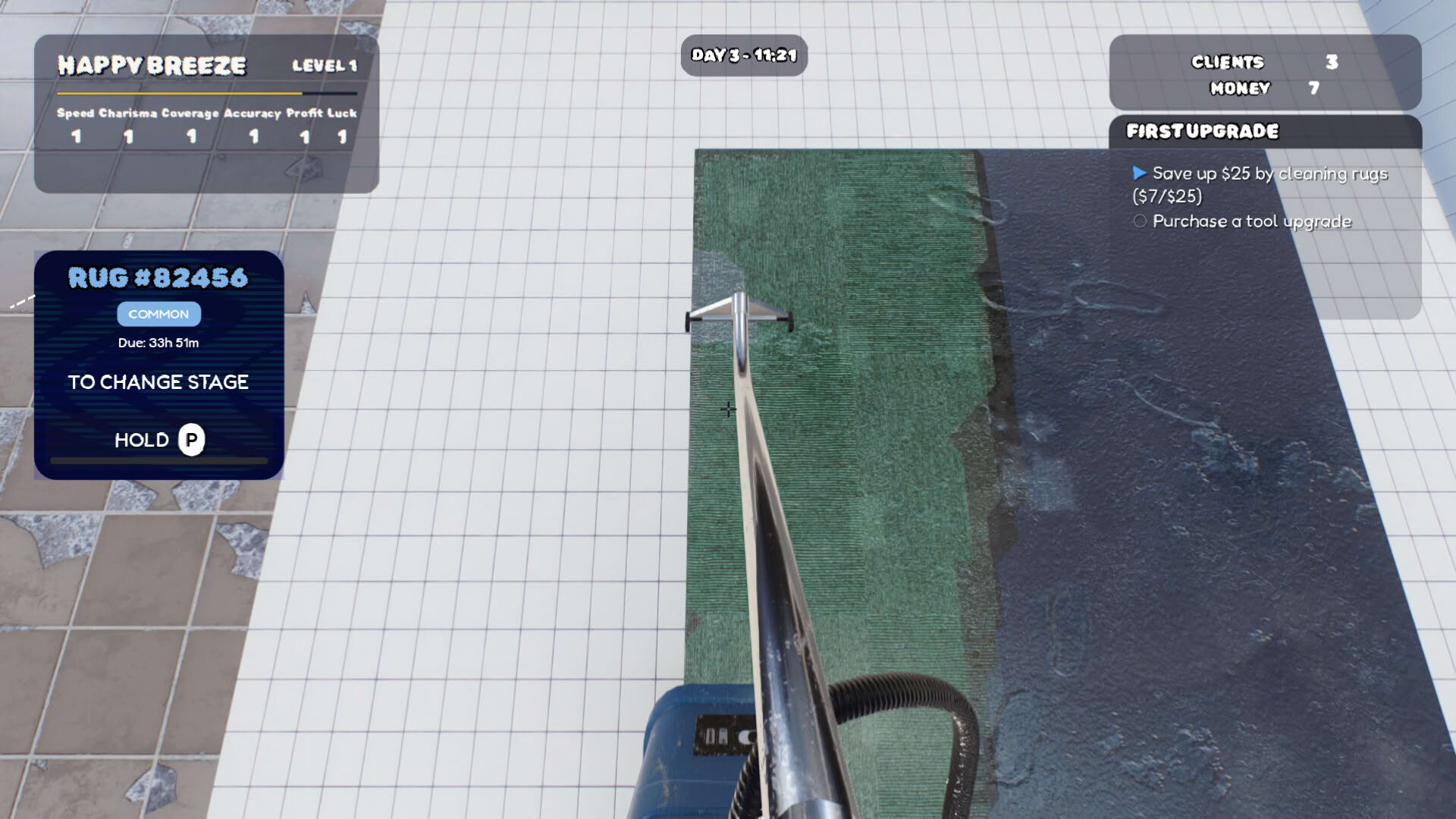 Screenshot for Rug Cleaning Simulator