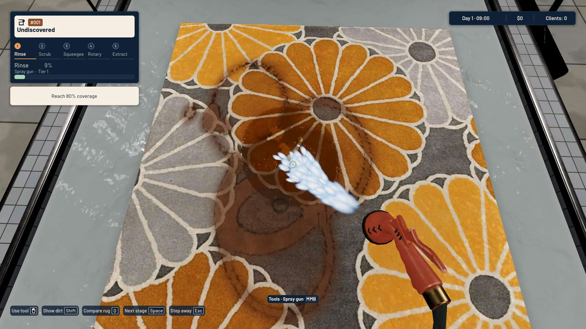 Screenshot for Rug Cleaning Simulator