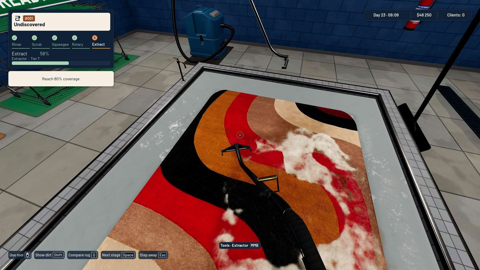 Screenshot for Rug Cleaning Simulator