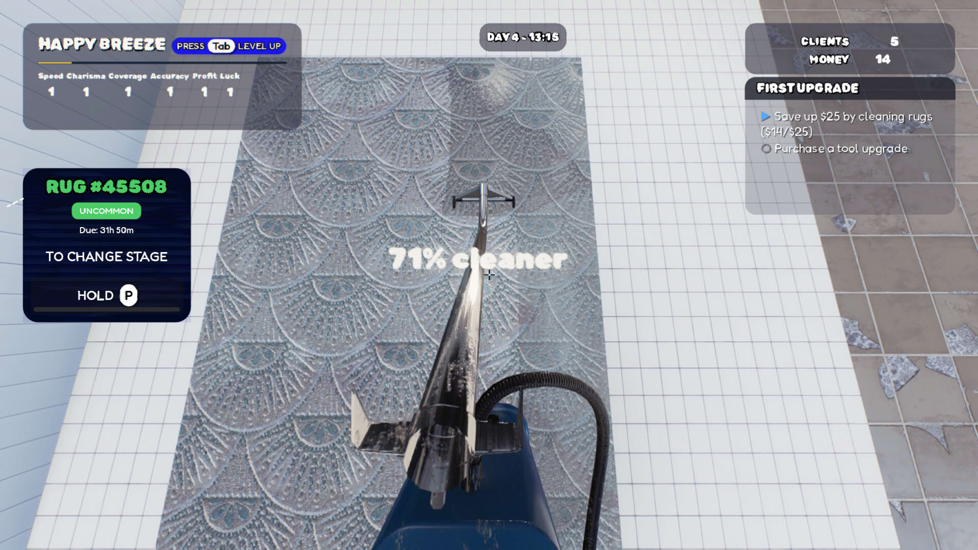 Screenshot for Rug Cleaning Simulator