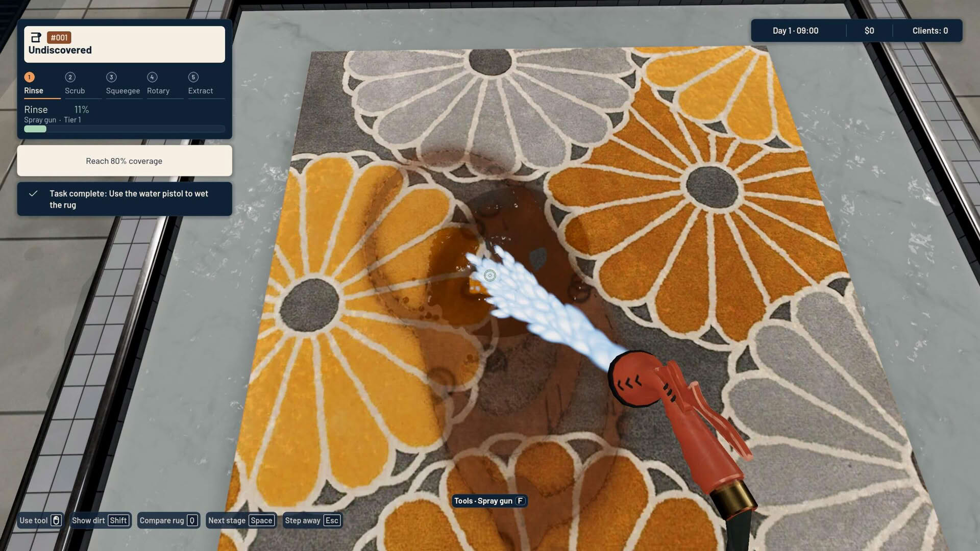 Screenshot for Rug Cleaning Simulator