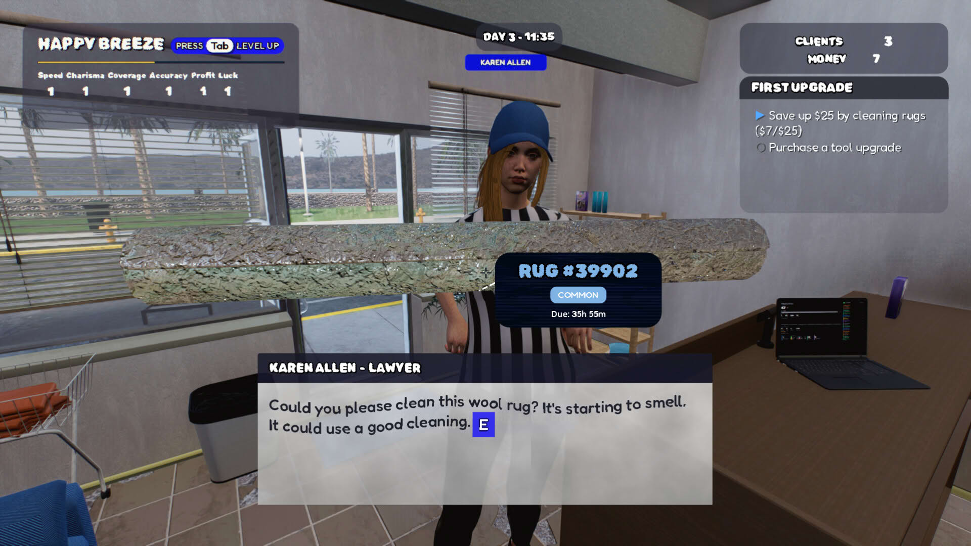 Screenshot for Rug Cleaning Simulator