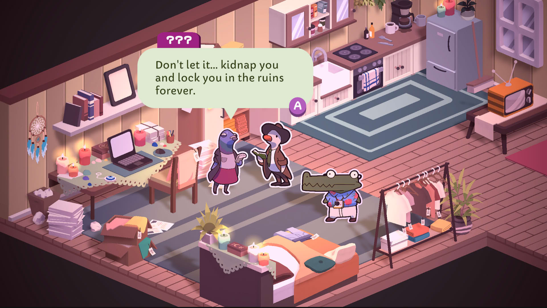 Screenshot for Duck Detective: The Ghost of Glamping