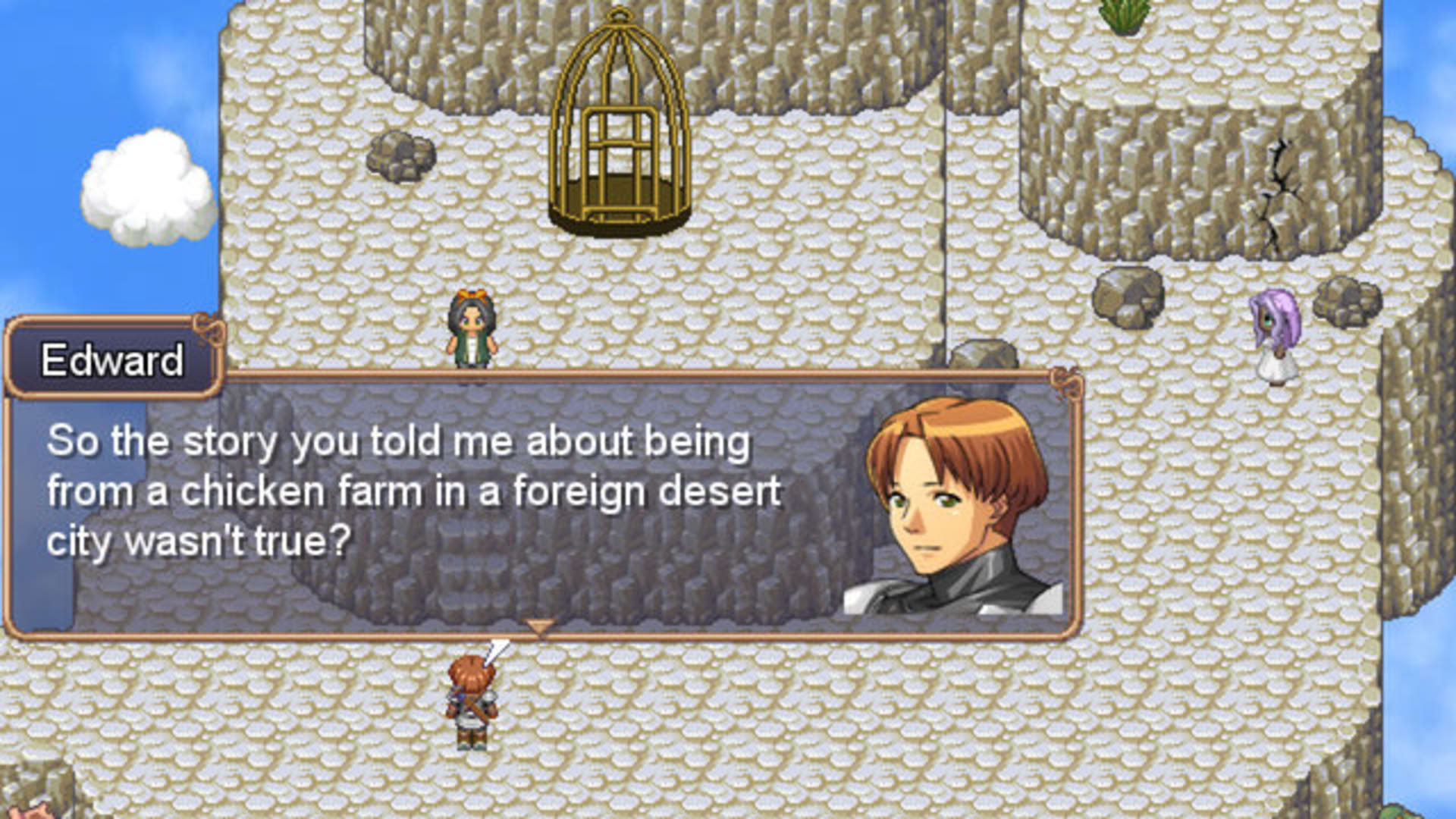 Screenshot for Aveyond 3-1: Lord of Twilight