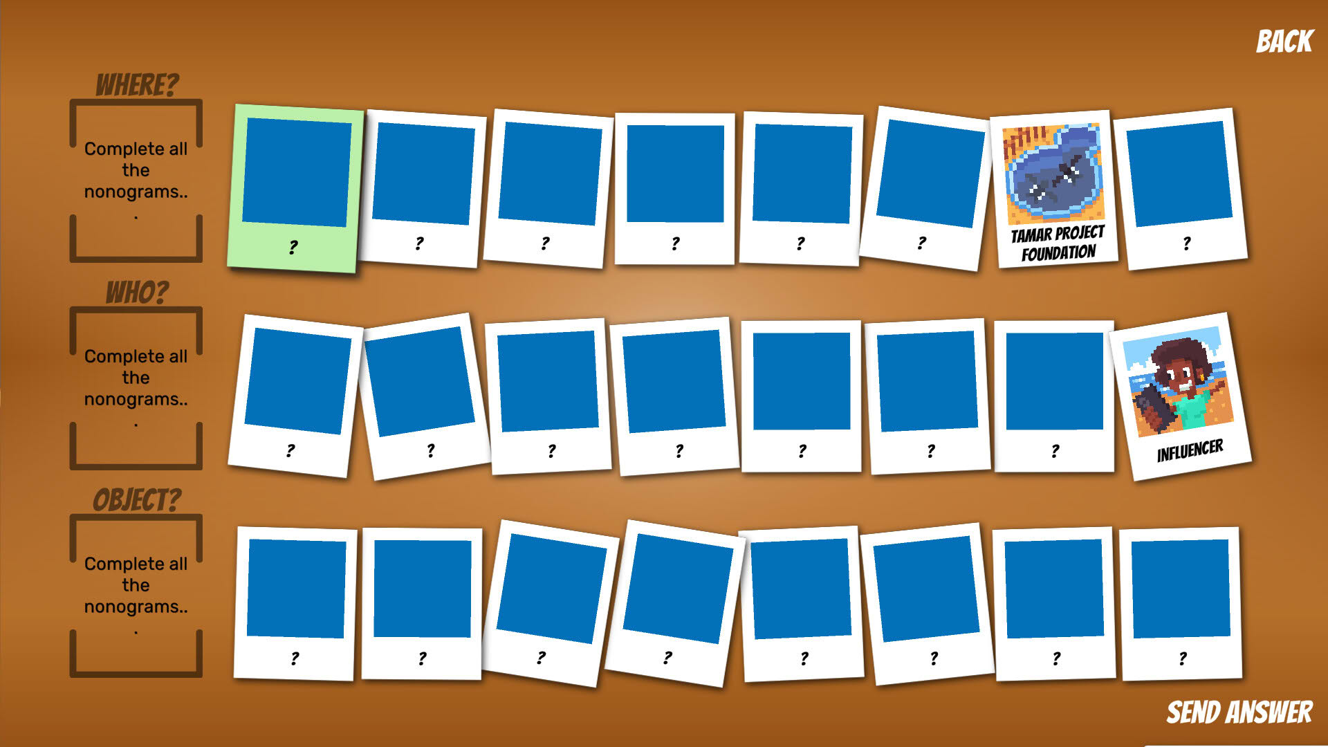 Screenshot for SherloCat Holmes Nonogram