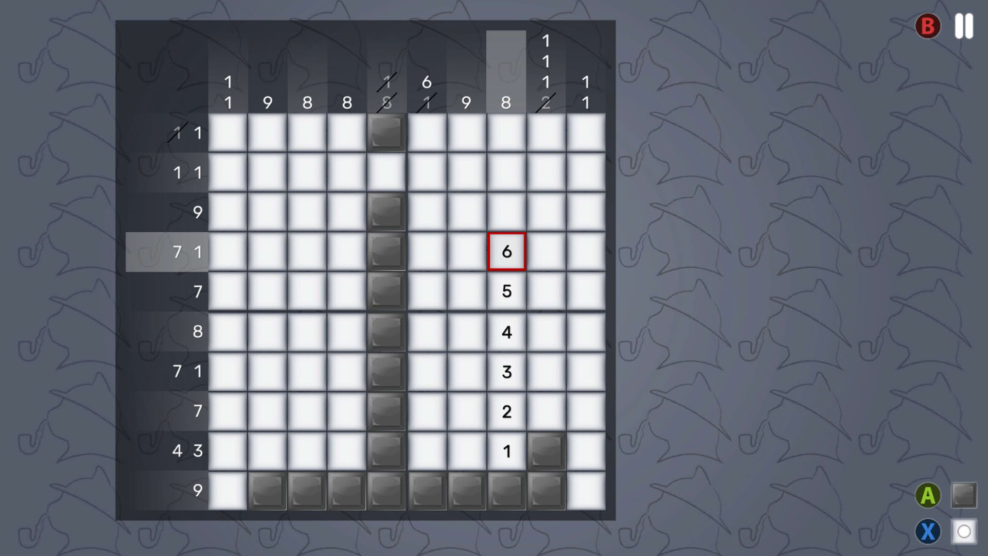 Screenshot for SherloCat Holmes Nonogram