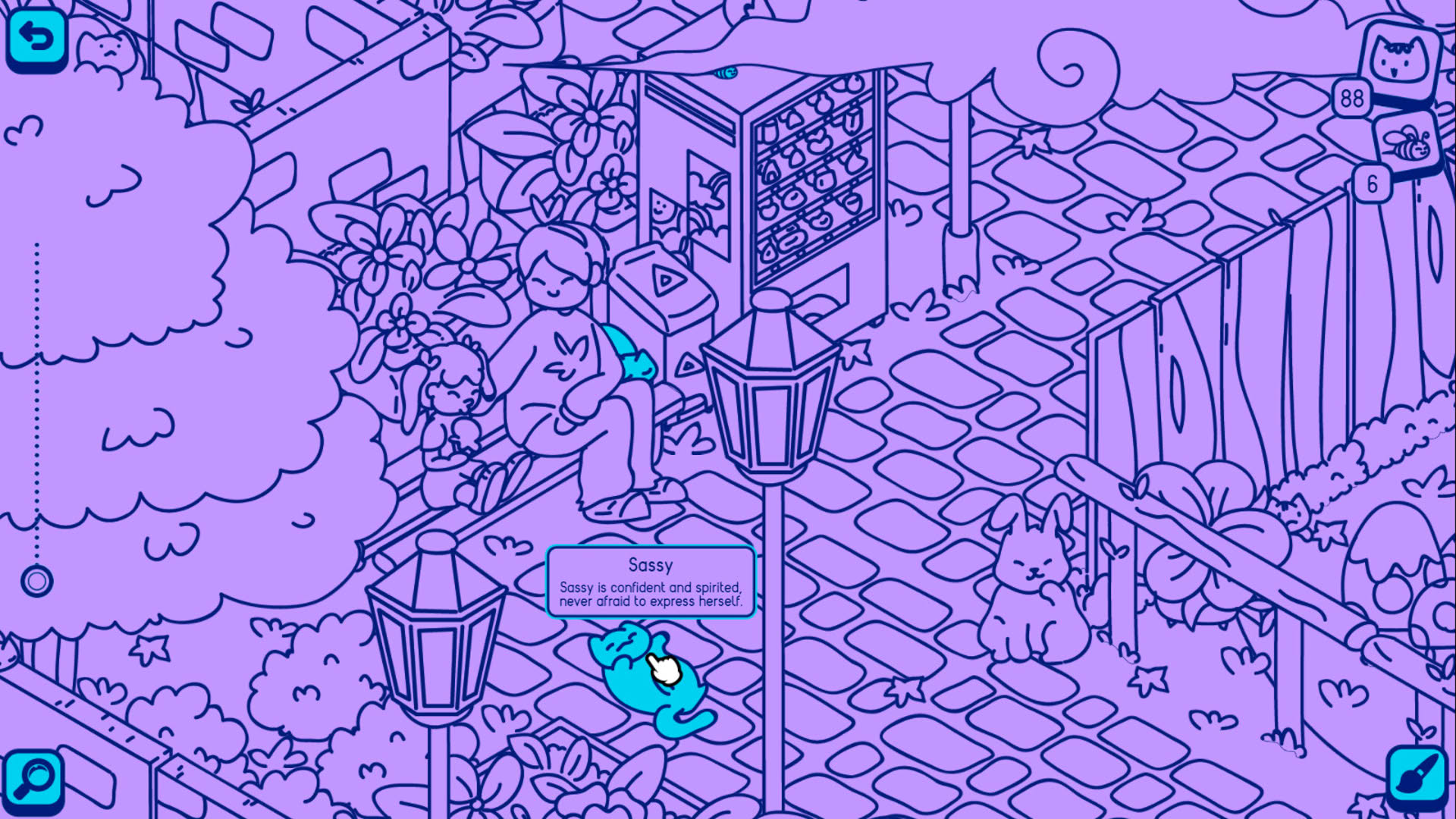Screenshot for Cats and Seek: Dino Park