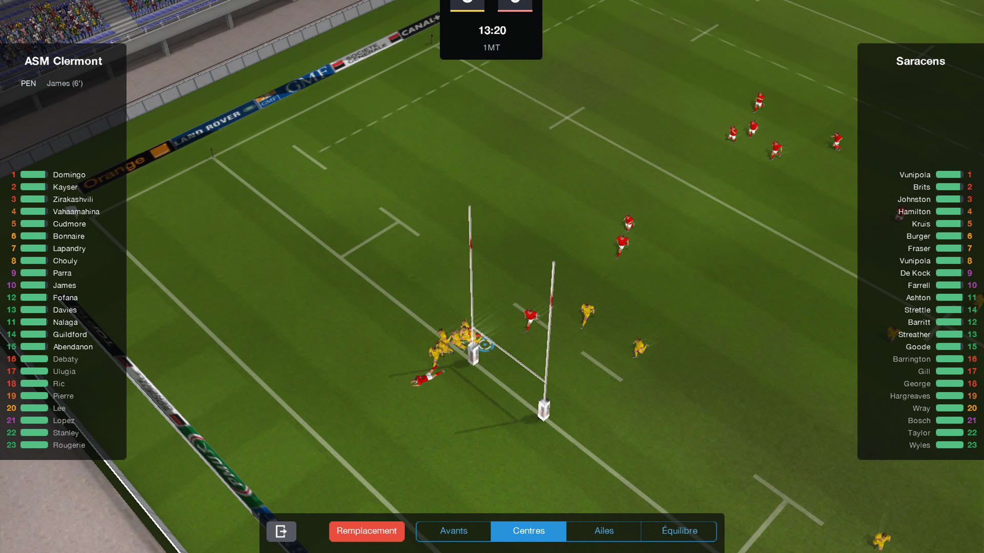 Screenshot for Pro Rugby Manager 2015