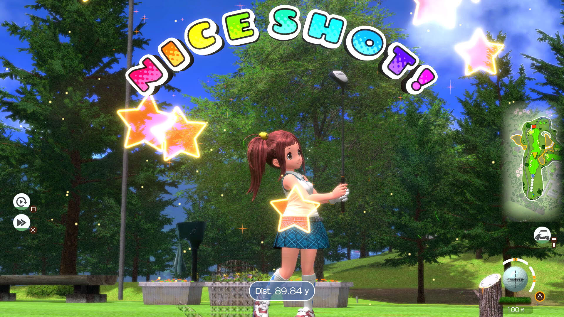 Screenshot for Everybody’s Golf: Hot Shots