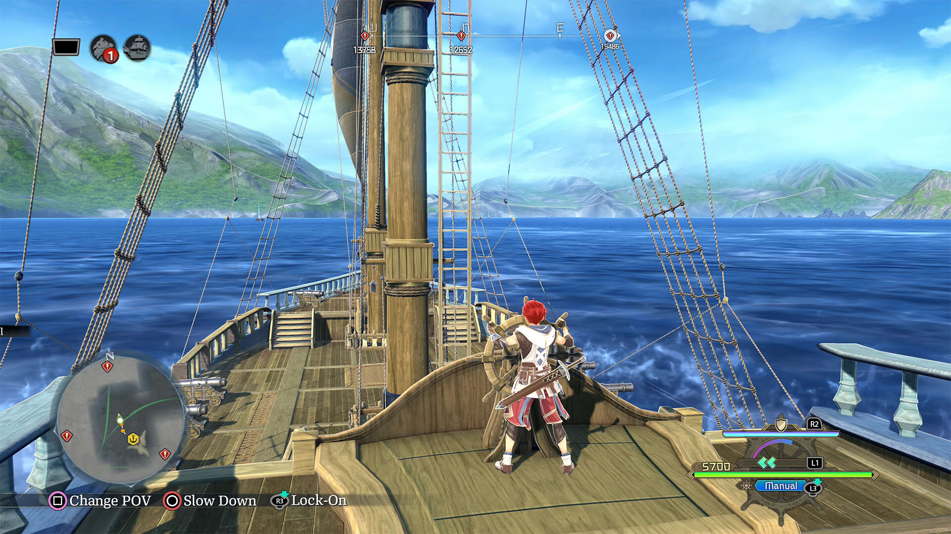 Screenshot for Ys X: Nordics