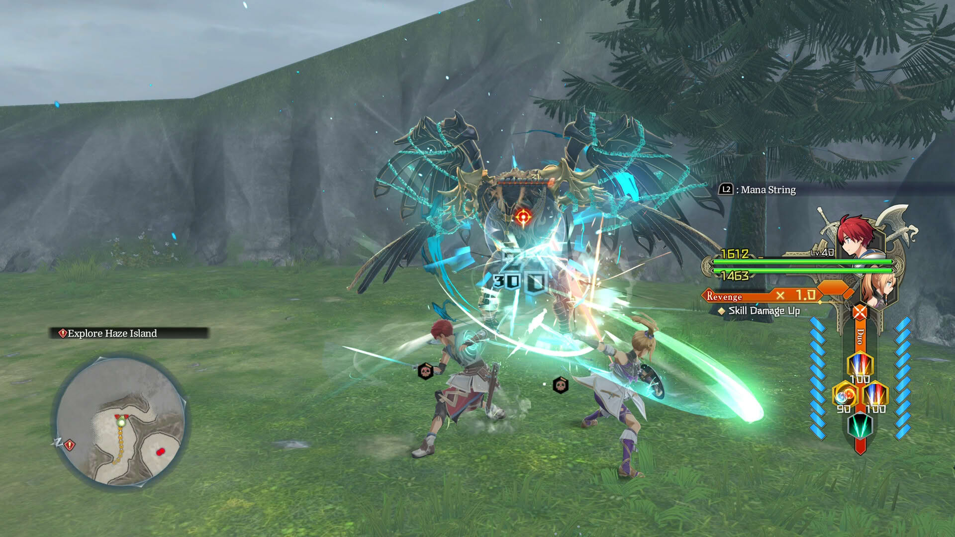 Screenshot for Ys X: Nordics
