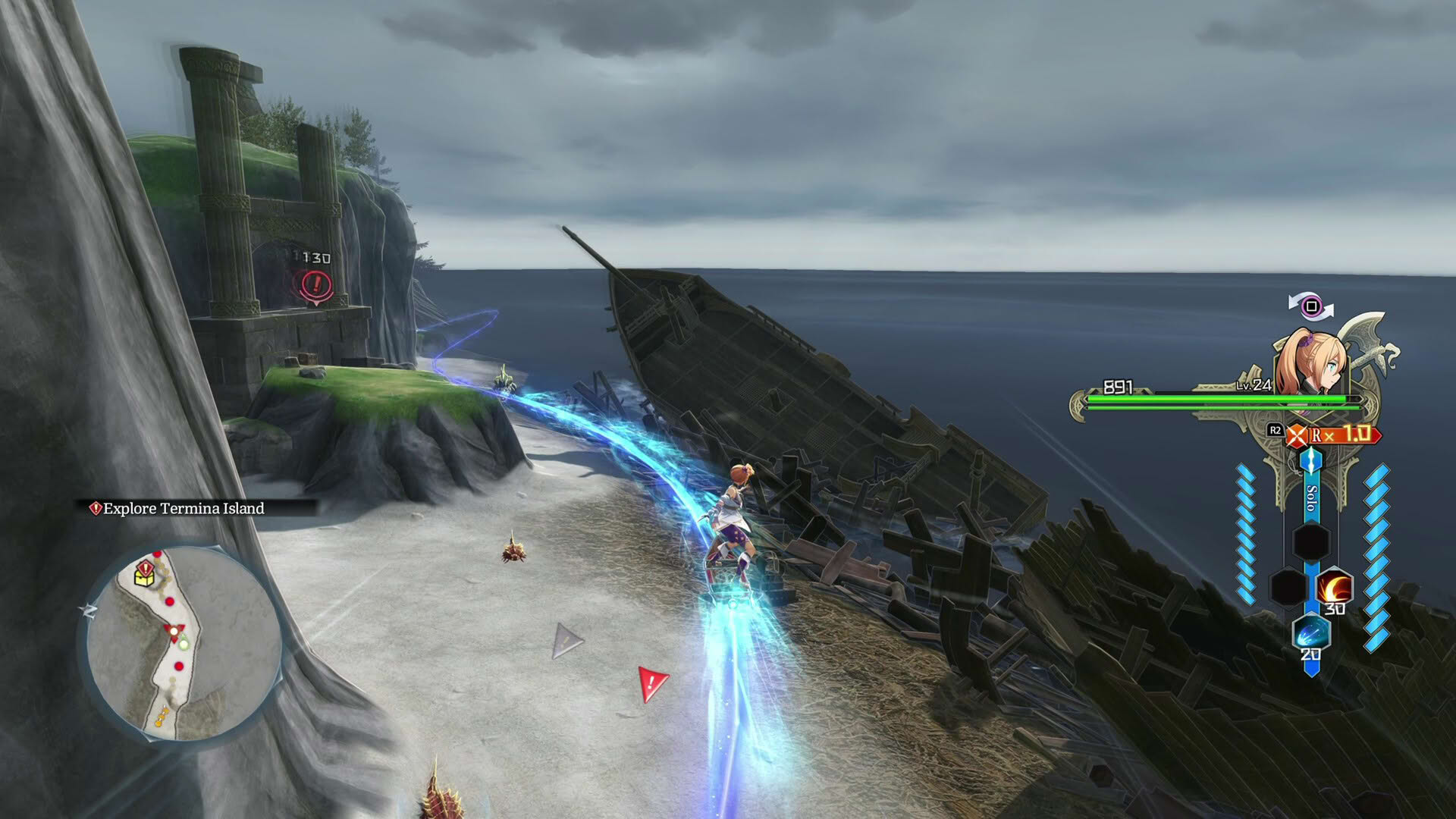 Screenshot for Ys X: Nordics