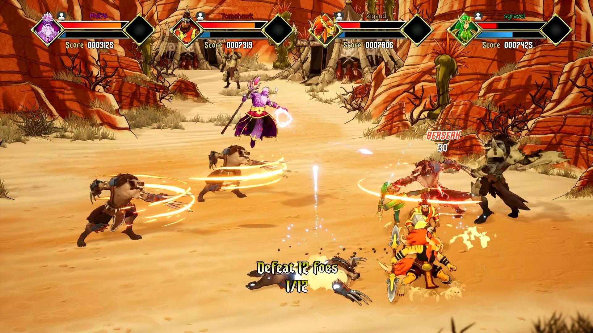 Screenshot for Heroes of Mount Dragon
