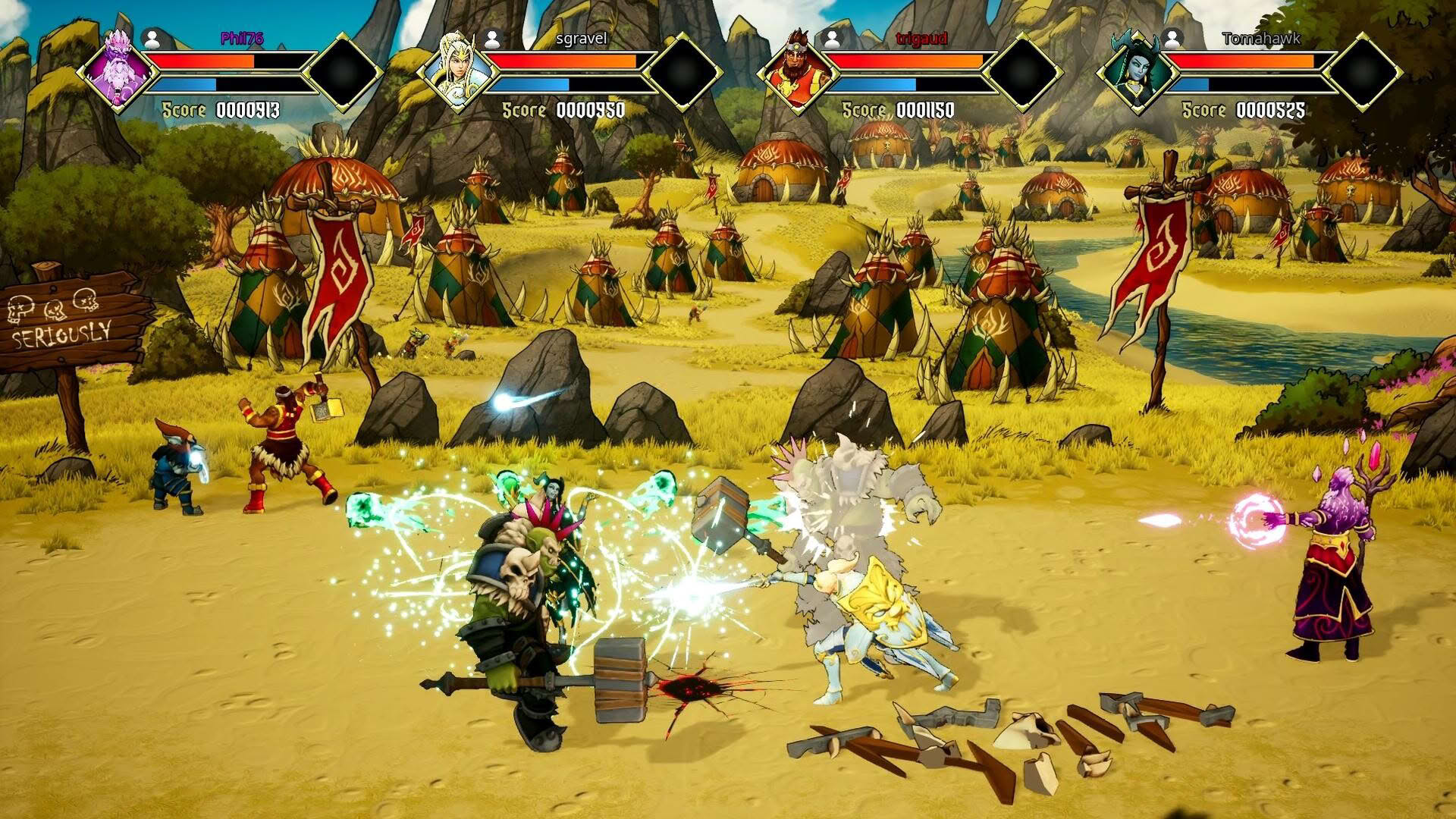 Screenshot for Heroes of Mount Dragon