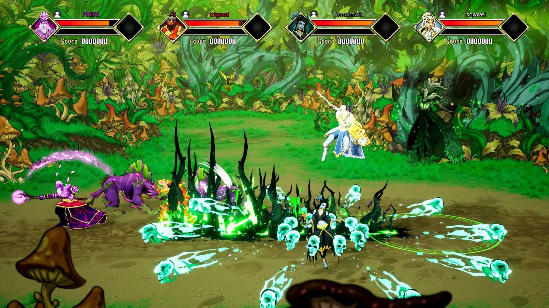 Screenshot for Heroes of Mount Dragon
